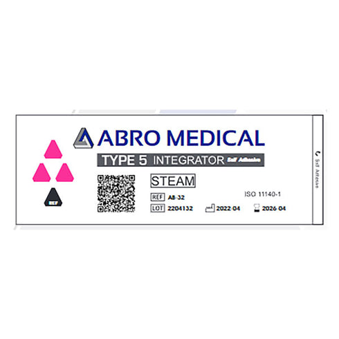 Test integrator autoclav Abro Clasa 5, 500 buc.|Medizone